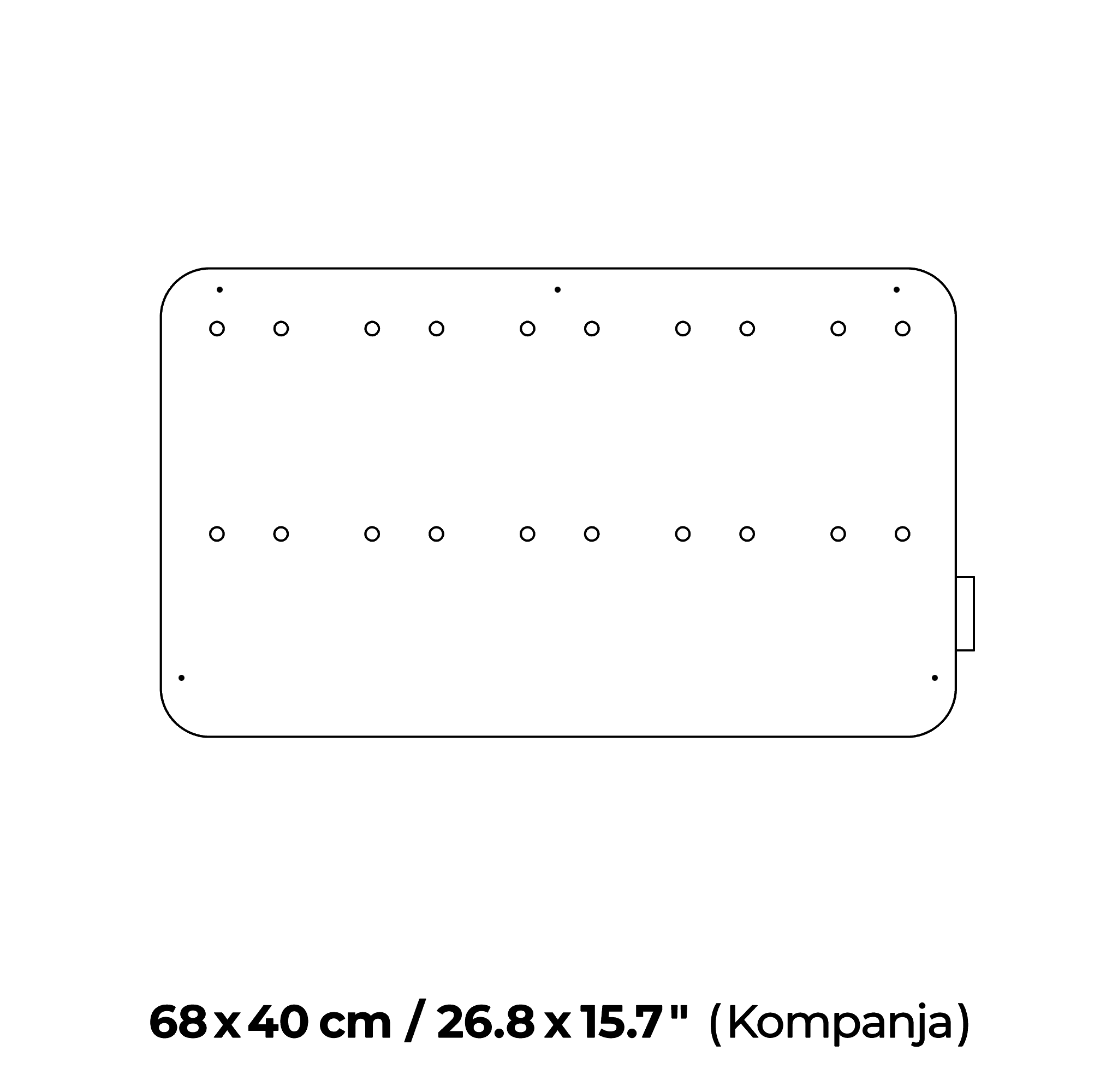 Wall RYGG Baseplates