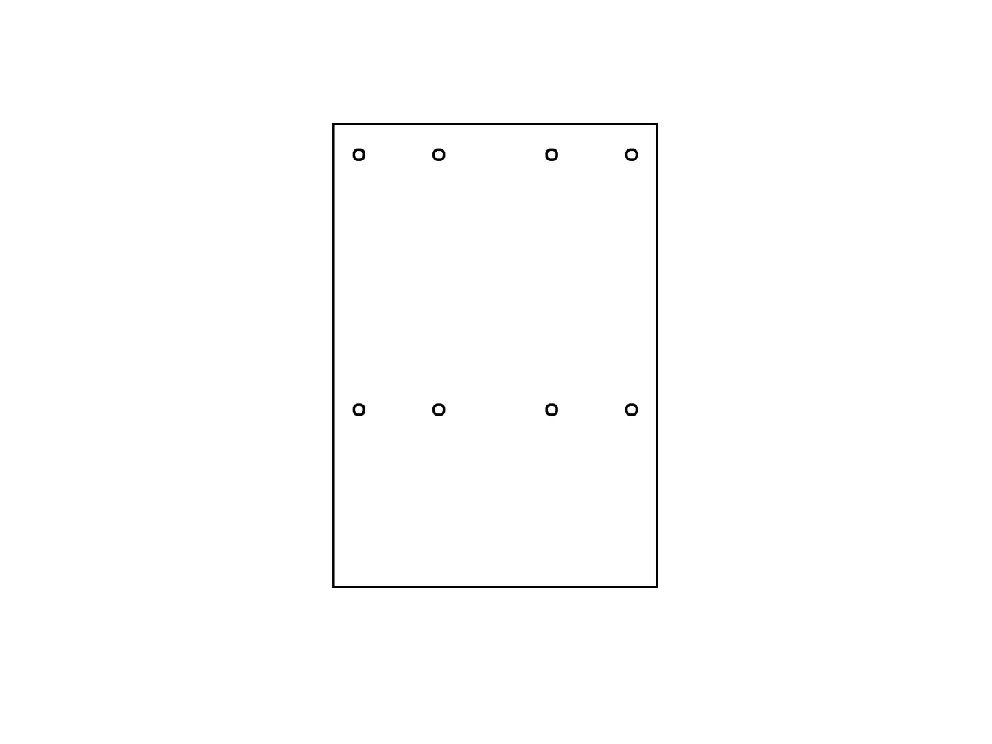 Push Button Master Plate