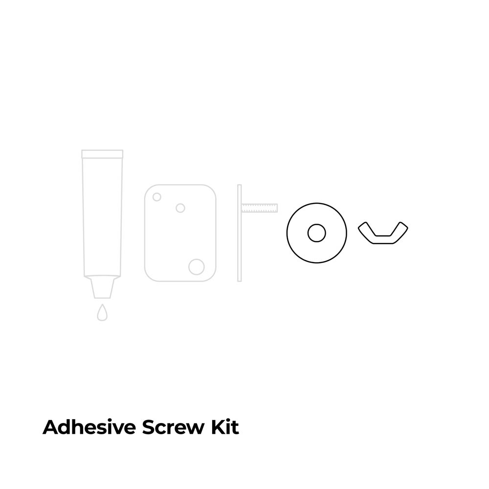 Adhesive Screw Kit