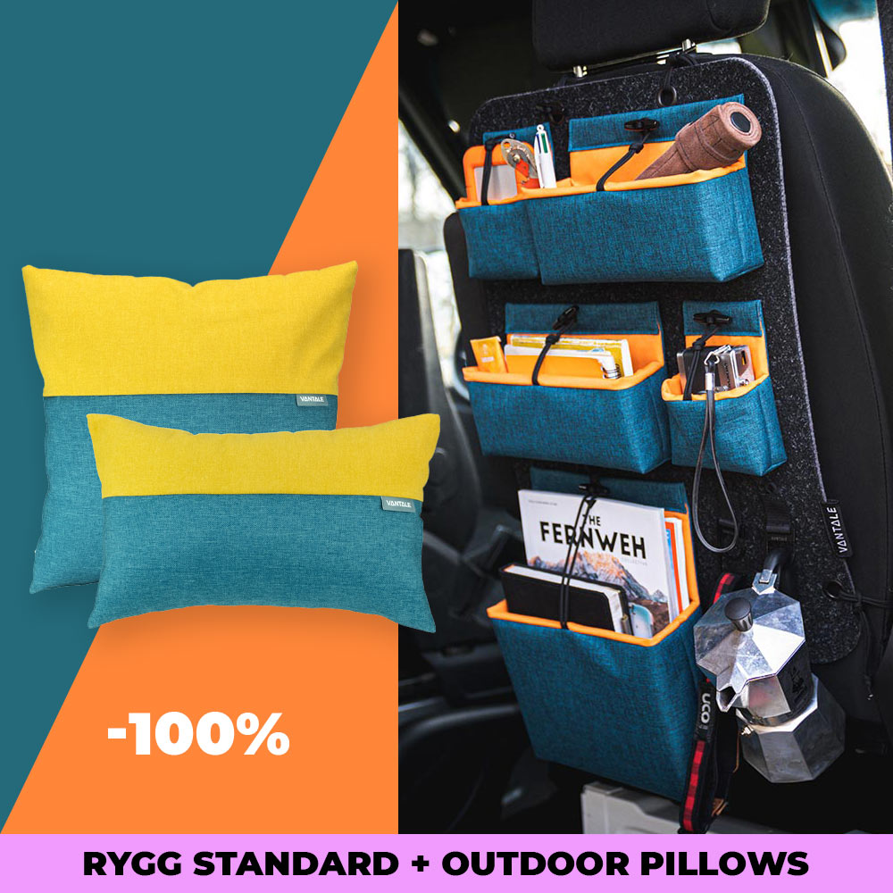 VANTALE® Bundle – RYGG N5 - Standard x Outdoor Pillow Set
