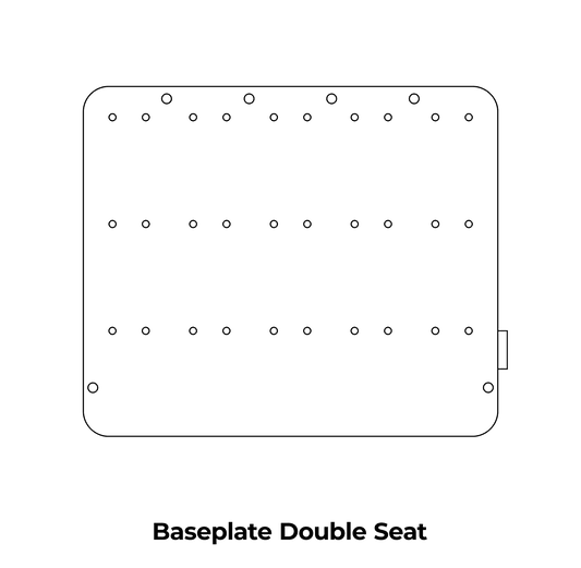 Baseplate – Double Seat / Bench
